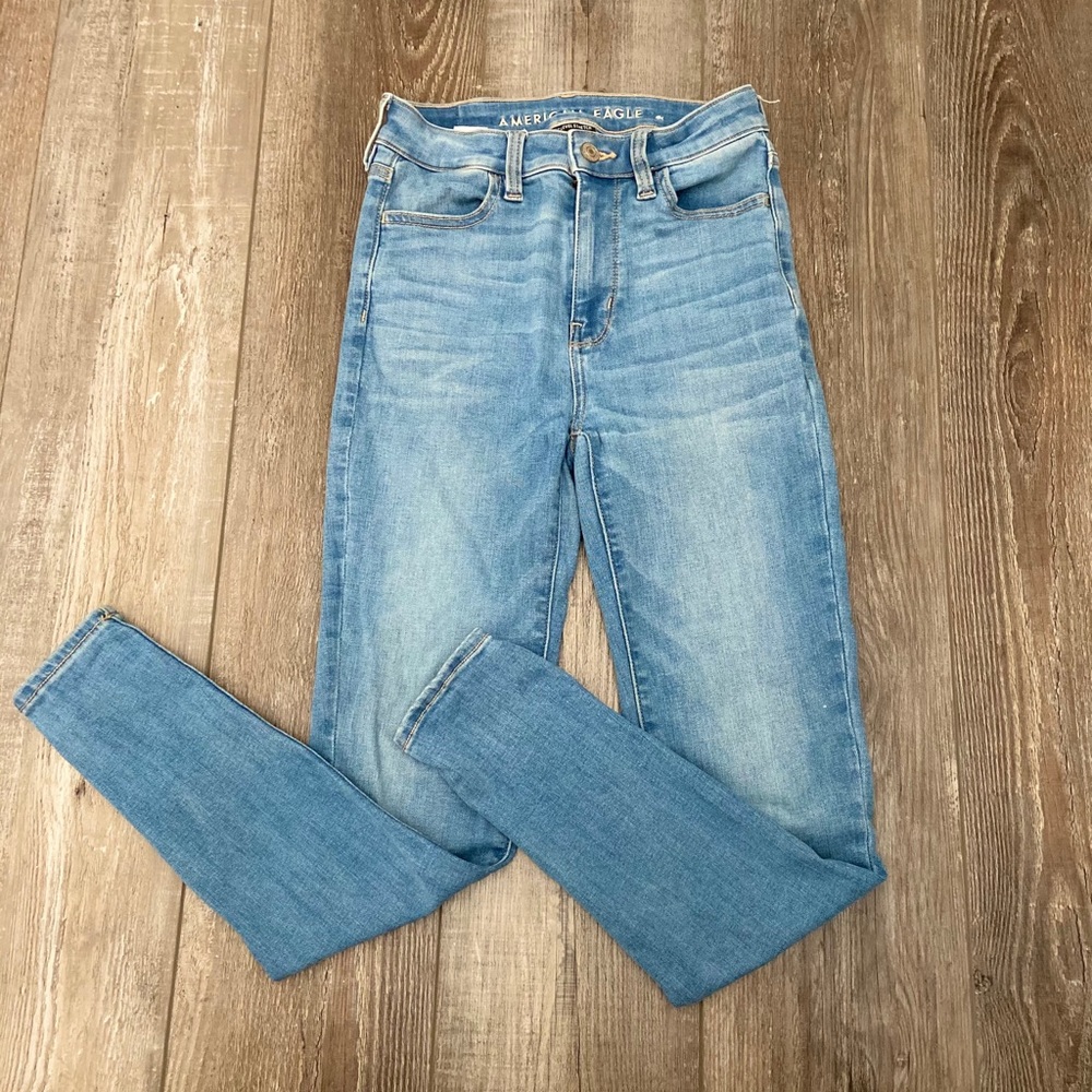 American eagle pants medium wash